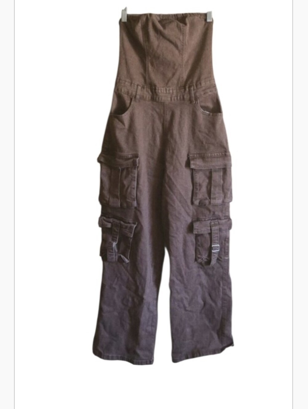 Y2K Aesthetic Gorpcore Fourteen Twelve Strapless Ultilty Cargo Jumpsuit